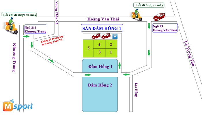 sân bóng đầm hồng 1