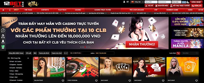 game baccarat trực tuyến
