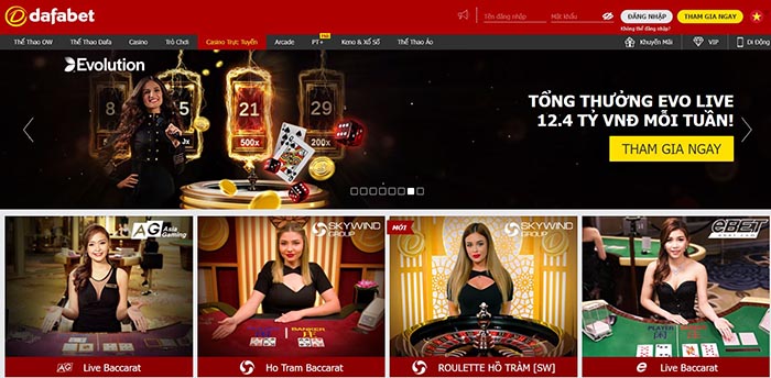 trang baccarat trực tuyến