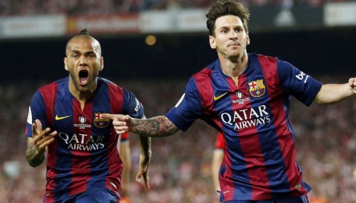 cầu thủ chơi bóng nhiều nhất với Messi
